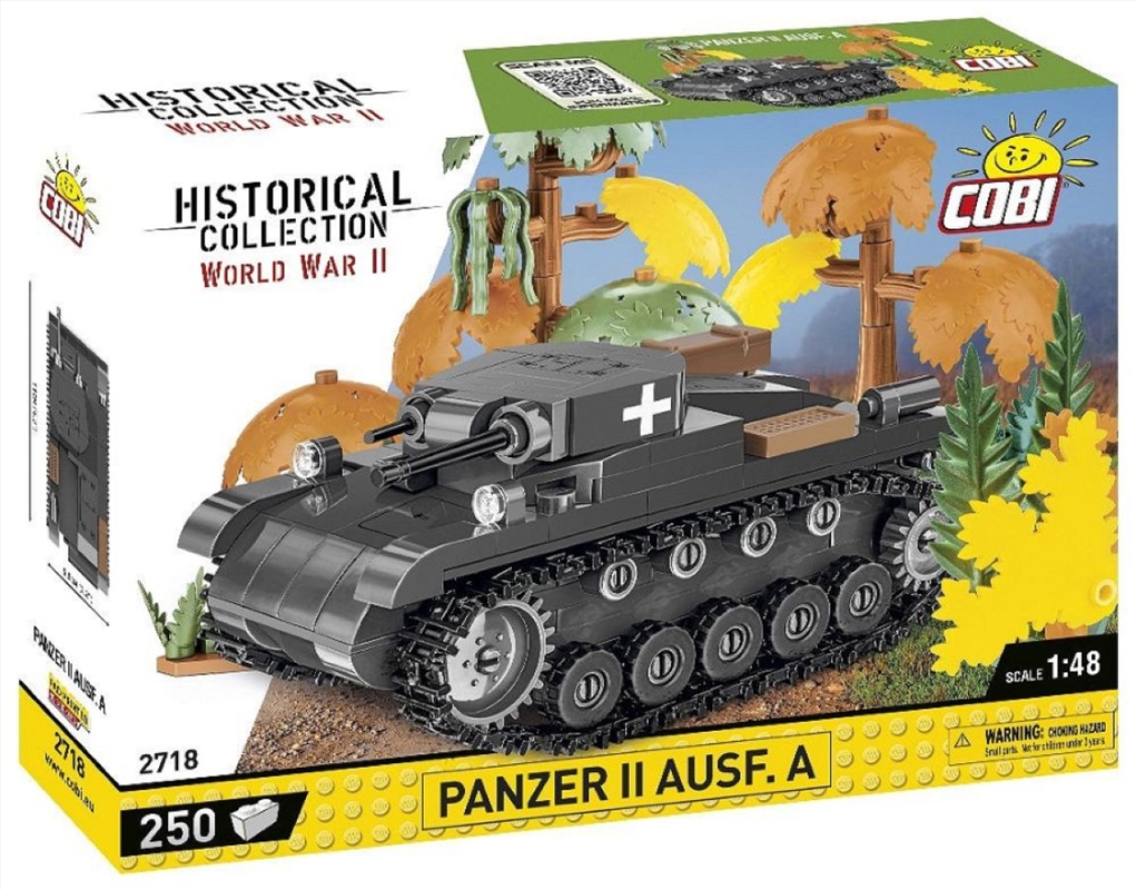 World War 2 - Panzer II Ausf.A (300 Piece Kit)/Product Detail/Figurines