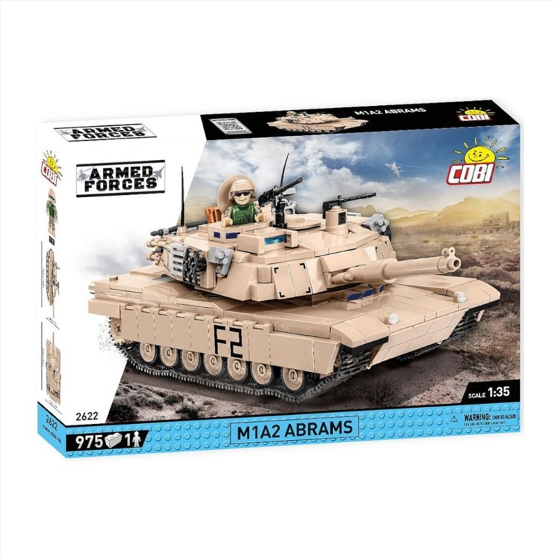 Armed Forces - M1A2 Abrams (982 Piece Kit)/Product Detail/Figurines