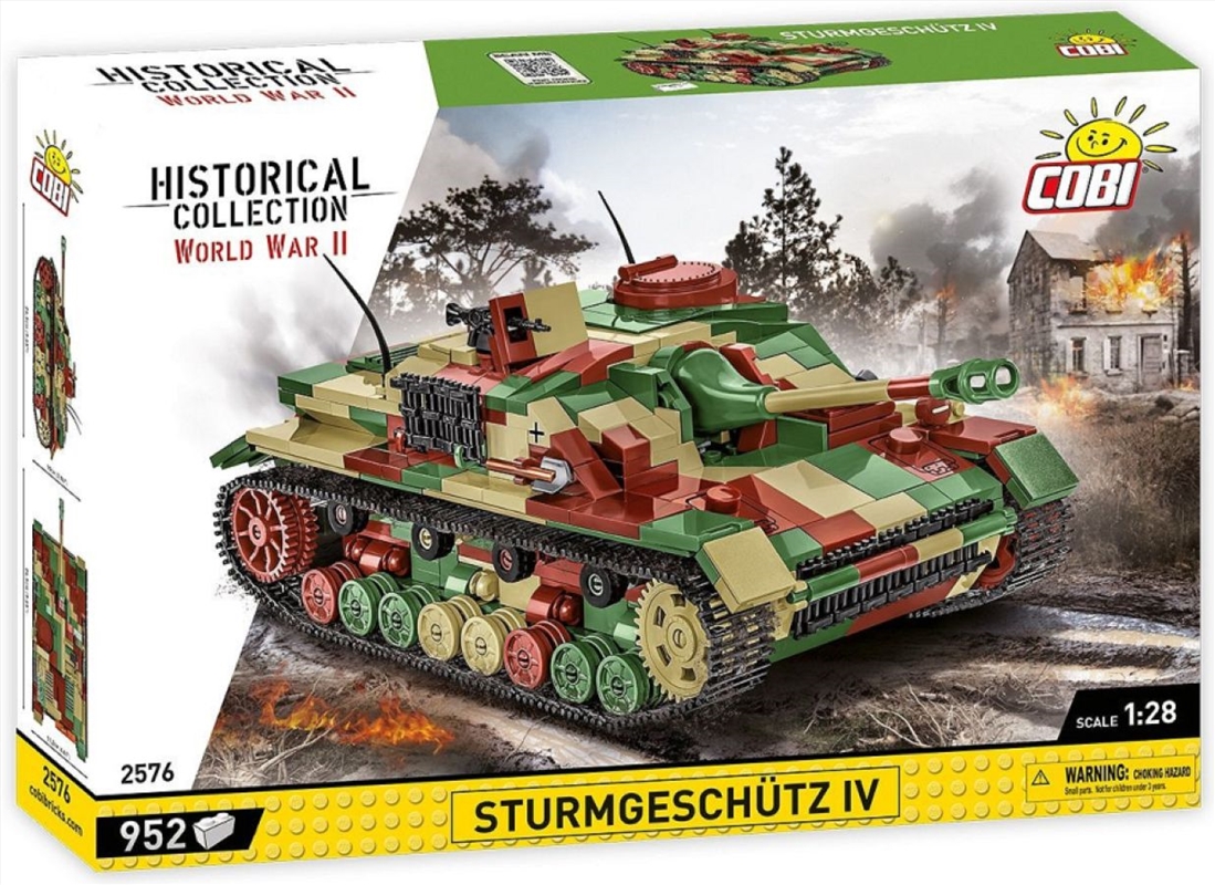 World War 2 - Sd.Kfz.167 Sturmgeschutz IV (954 Piece Kit)/Product Detail/Figurines