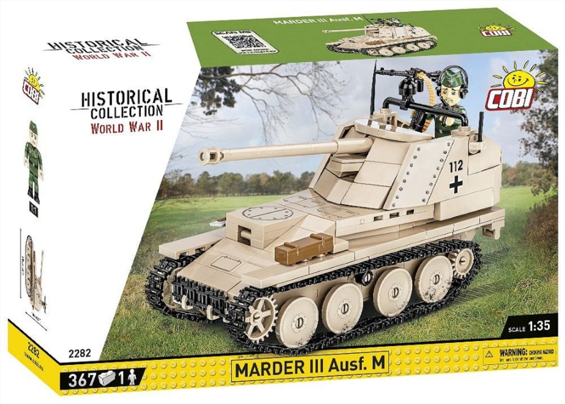 World War 2 - Sd.Kfz. 138 Marder III Ausf.M (363 Piece Kit)/Product Detail/Figurines