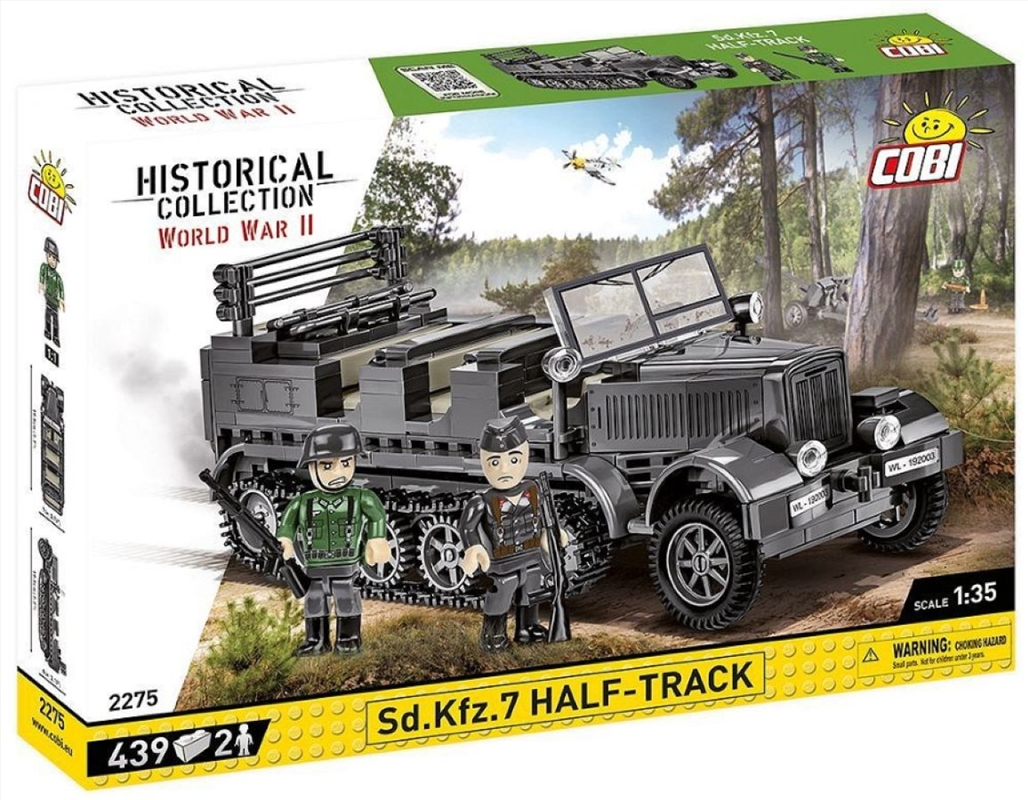 World War 2 - Sd.Kfz.7 Half-Track (439 Piece Kit)/Product Detail/Figurines