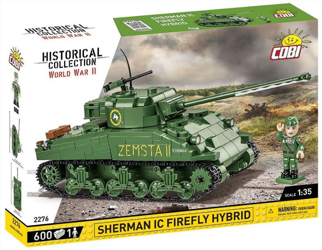 World War 2 - Sherman IC Firefly Hybrid (600 Piece Kit)/Product Detail/Figurines