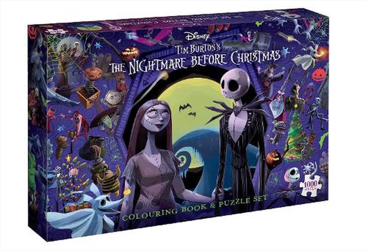 Tim Burton's The Nightmare Before Christmas: Book and Puzzle (Disney: 1000 Pieces)/Product Detail/Jigsaw Puzzles