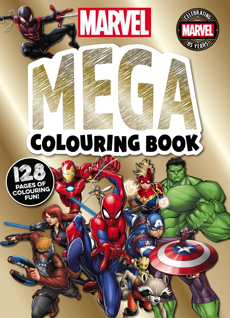 Marvel 85th Anniversary: Mega Colouring Book/Product Detail/Kids Colouring