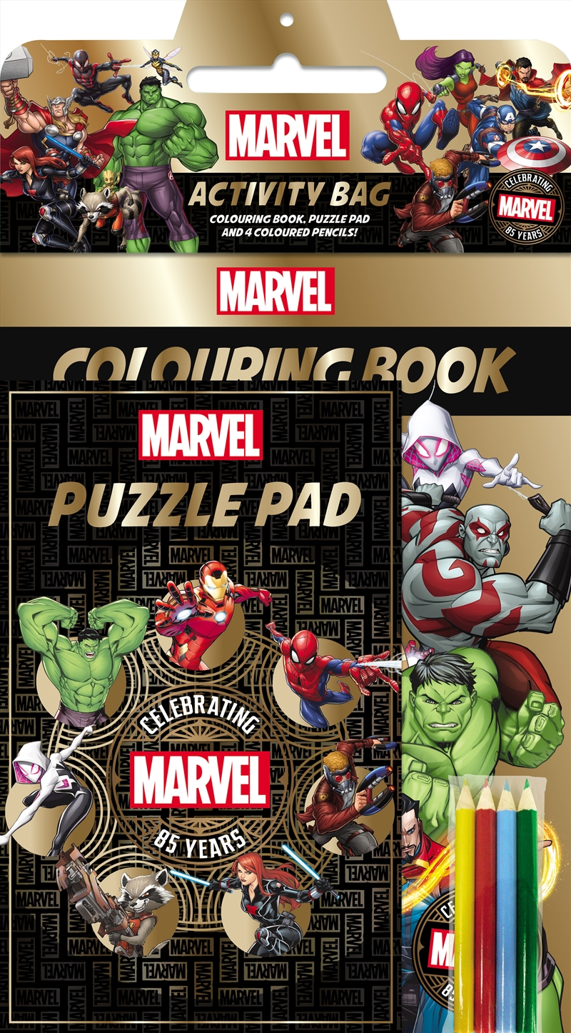 Marvel 85th Anniversary: Activity Bag/Product Detail/Kids Activity Books