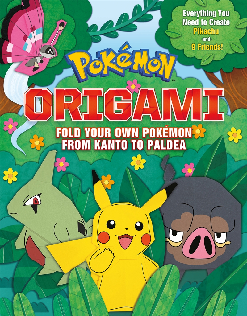 Pokémon Origami: Fold Your Own Pokémon from Kanto to Paldea/Product Detail/Kids Activity Books