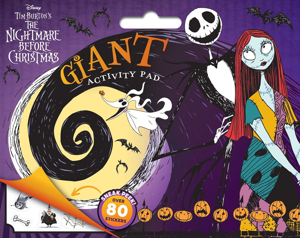 Tim Burton's The Nightmare Before Christmas: Giant Activity Pad (Disney)/Product Detail/Kids Activity Books