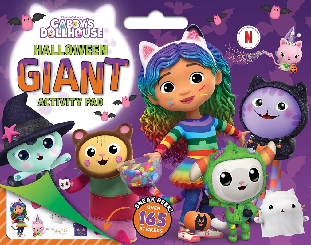 Gabby’s Dollhouse: Halloween Giant Activity Pad (DreamWorks)/Product Detail/Kids Activity Books