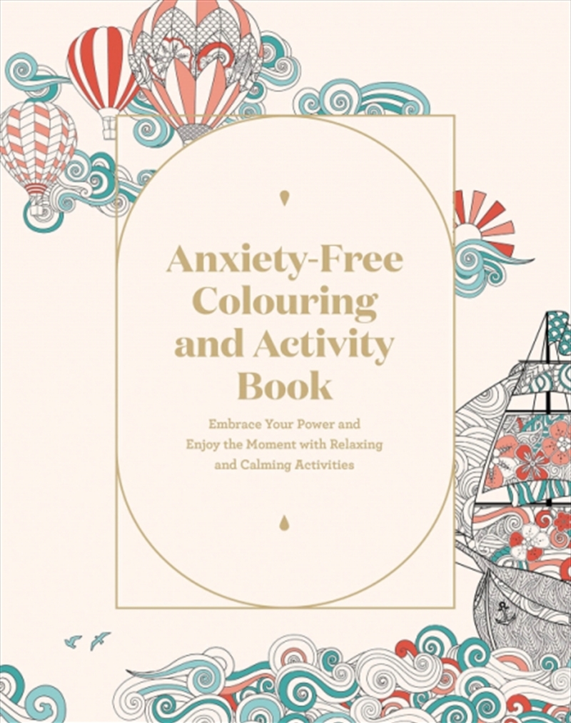 Anxiety-Free Colouring And Activity Book/Product Detail/Adults Activity Books