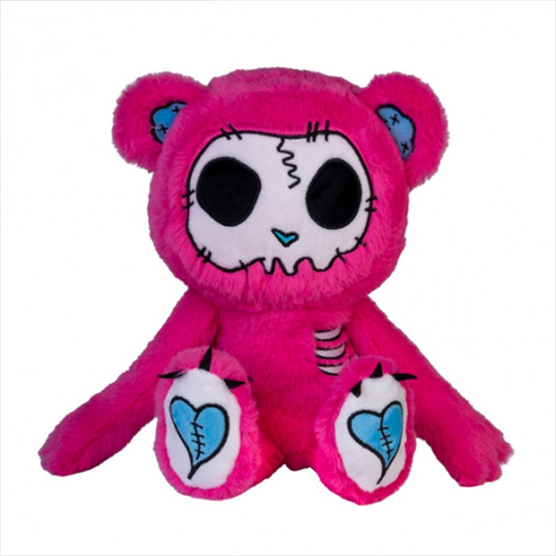 Gooli Grim Stitch Bear Pink/Product Detail/Plush Toys