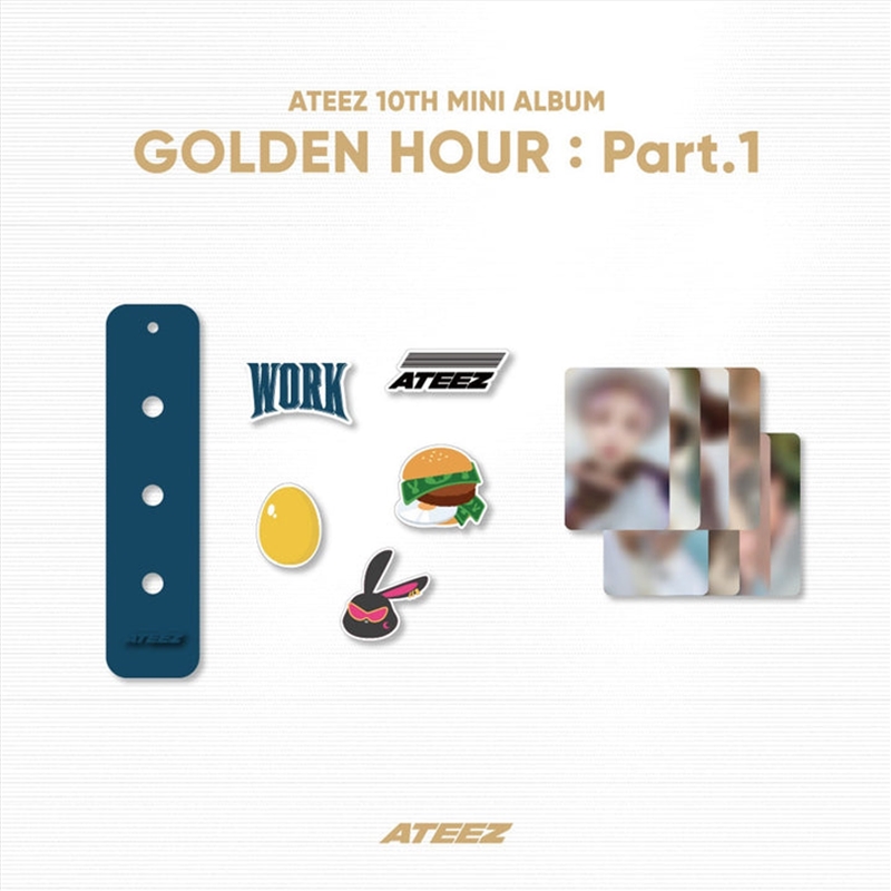 Golden Hour : Part.1 Official Md Silicone Charm Keyring Set/Product Detail/World