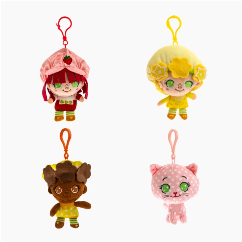 Strawberry Shortcake - 4" Scented Backpack Clips SENT AT RANDOM)/Product Detail/Keyrings