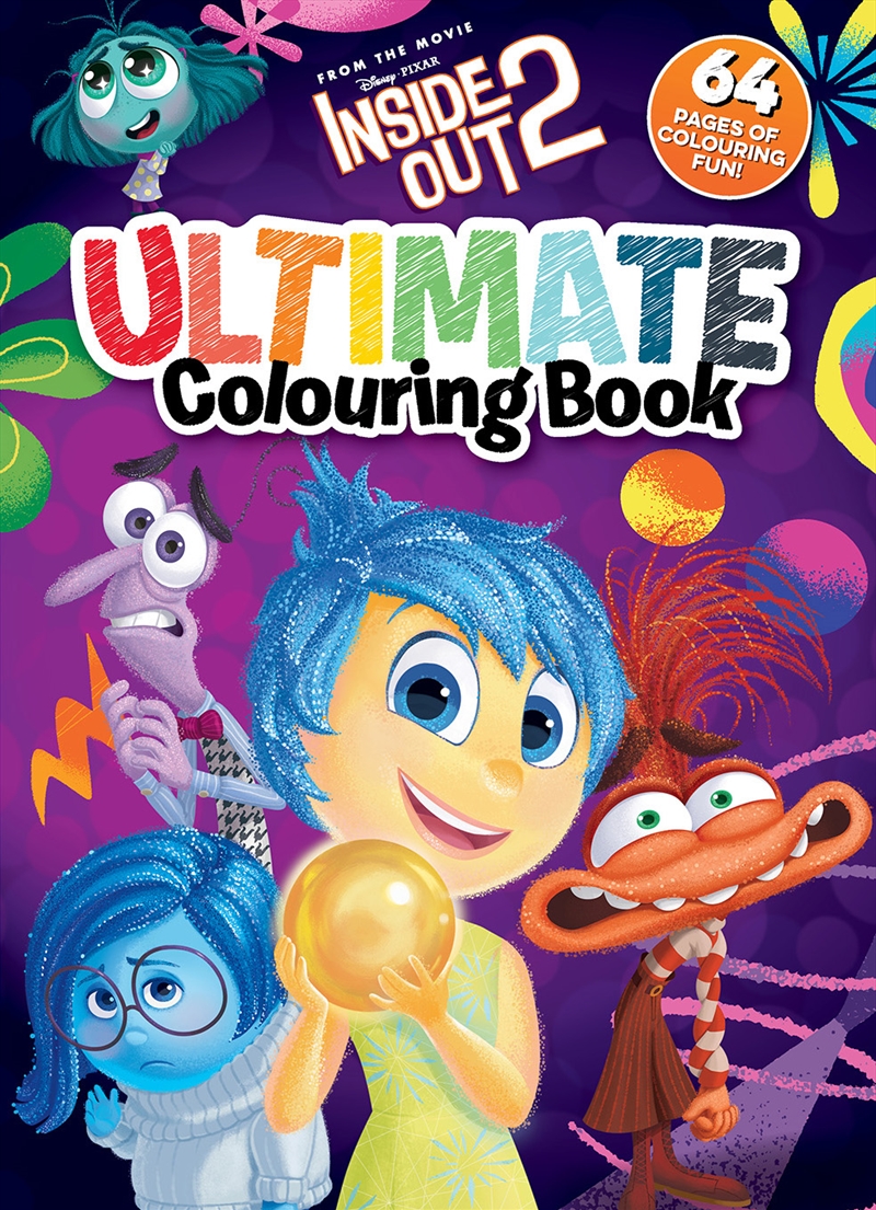 Inside Out 2: Ultimate Colouring Book (Disney Pixar)/Product Detail/Kids Colouring