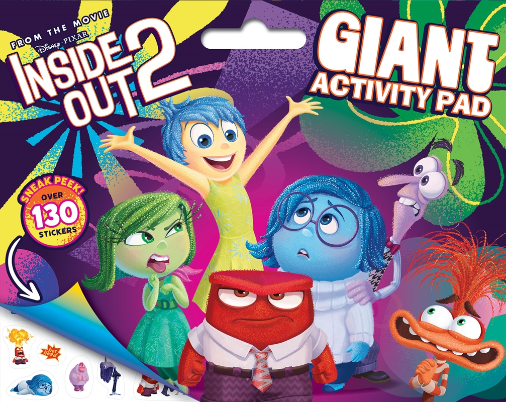 Inside Out 2: Giant Activity Pad (Disney Pixar)/Product Detail/Kids Activity Books