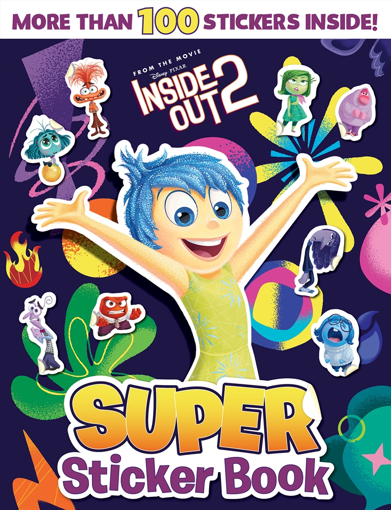 Inside Out 2: Super Sticker Book (Disney Pixar)/Product Detail/Kids Activity Books