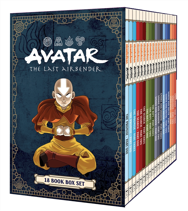 Avatar The Last Airbender: 18 Book Box Set (Nickelodeon)/Product Detail/Childrens Fiction Books