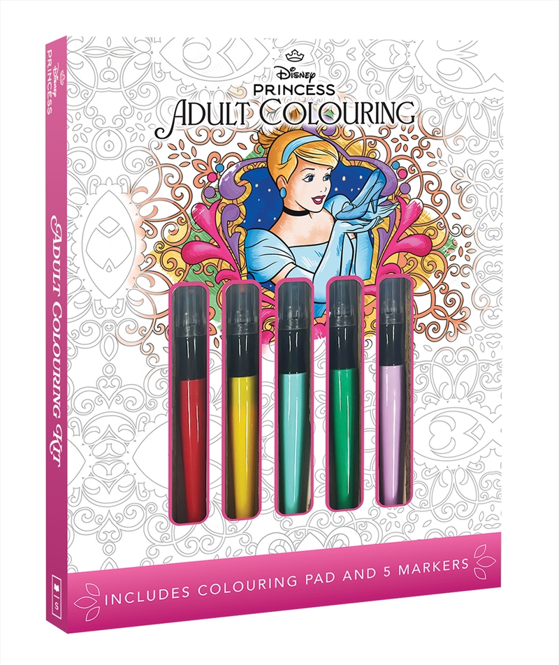 Disney Princess: Adult Colouring Kit 2024/Product Detail/Adults Colouring