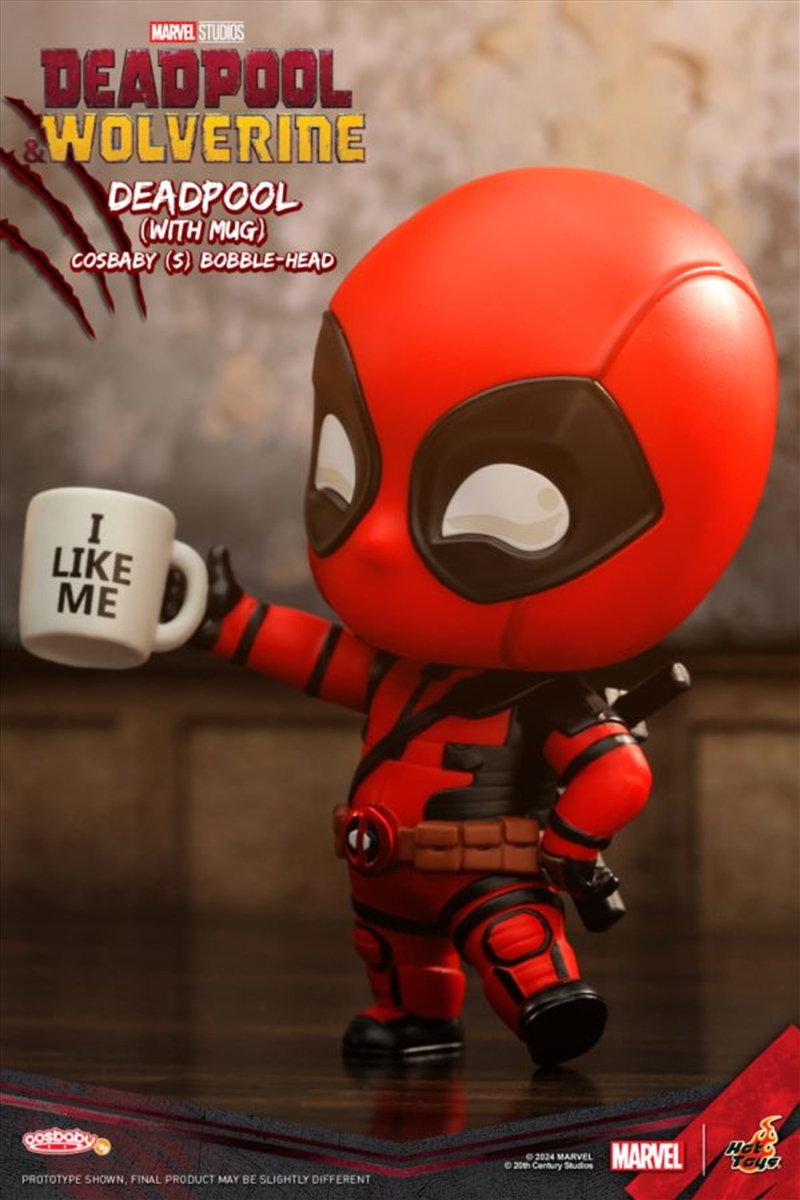 Deadpool & Wolverine - Deadpool with Mug Cosbaby/Product Detail/Figurines