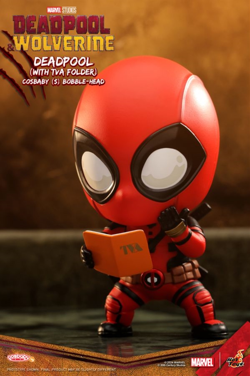 Deadpool & Wolverine - Deadpool with Book Cosbaby/Product Detail/Figurines