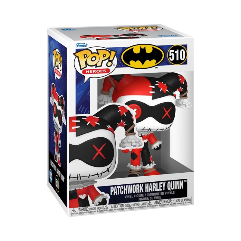 DC Comics - Patchwork Harley Quinn Pop! Vinyl/Product Detail/Standard Pop Vinyl