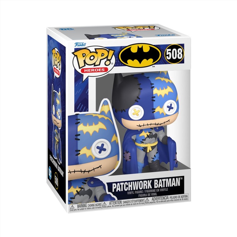 DC Comics - Patchwork Batman Pop! Vinyl/Product Detail/Standard Pop Vinyl