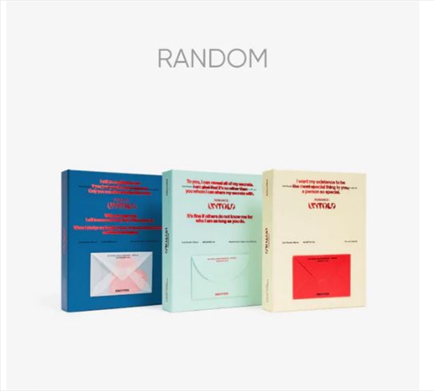 Romance - Untold 2nd Album (Weverse Gift) Standard Random Ver/Product Detail/World