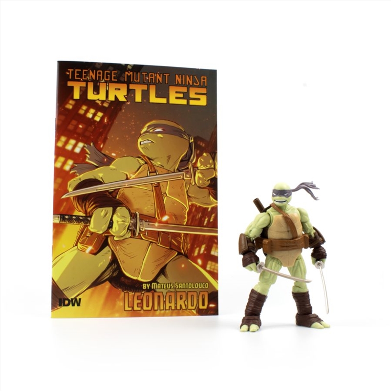 Teenage Mutant Ninja Turtles (comics) - Leonardo BST AXN Action Figure & Comic Book (Wave 2)/Product Detail/Figurines