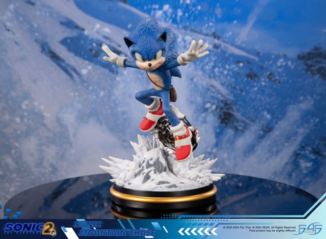 Sonic 2 - Sonic Mountain Chase Statue/Product Detail/Statues