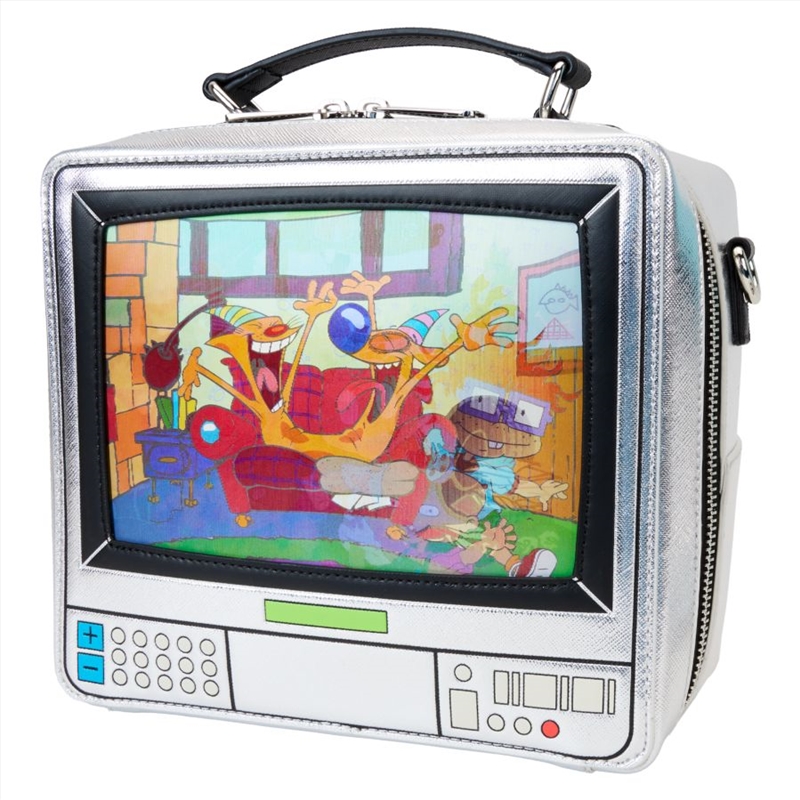 Loungefly Nickelodeon - Retro TV Triple Lenticular Crossbody Bag/Product Detail/Bags