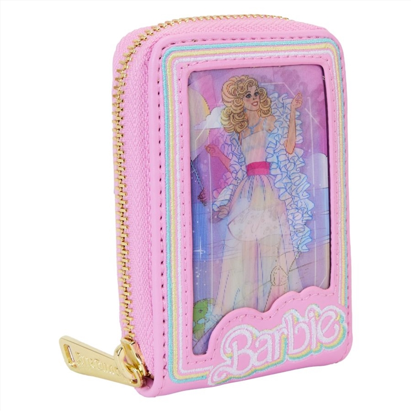 Loungefly Barbie - 65th Anniversary Doll Box Triple Lenticular Zip Around Wallet/Product Detail/Wallets