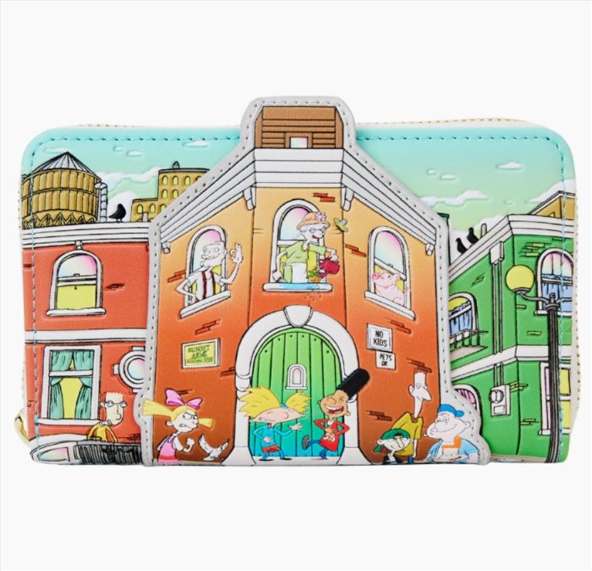 Loungefly Hey Arnold - House Zip Around Wallet/Product Detail/Wallets