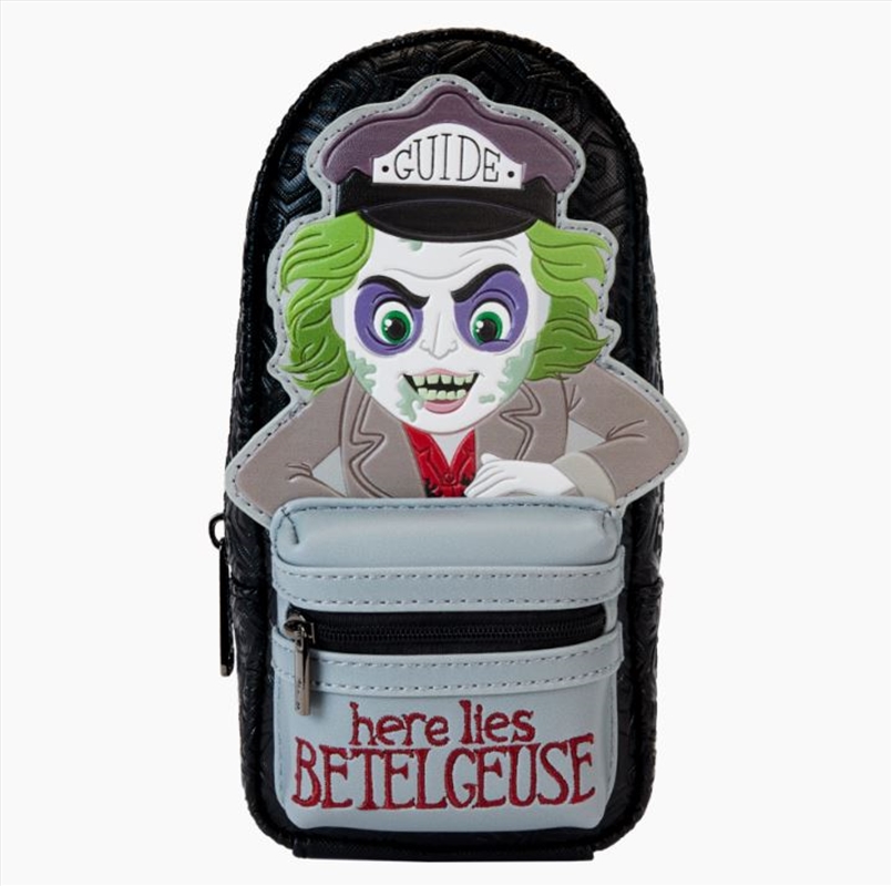 Loungefly Beetlejuice - Here Lies Betelgeuse Mini Backpack Pencil Case/Product Detail/Pencil Cases