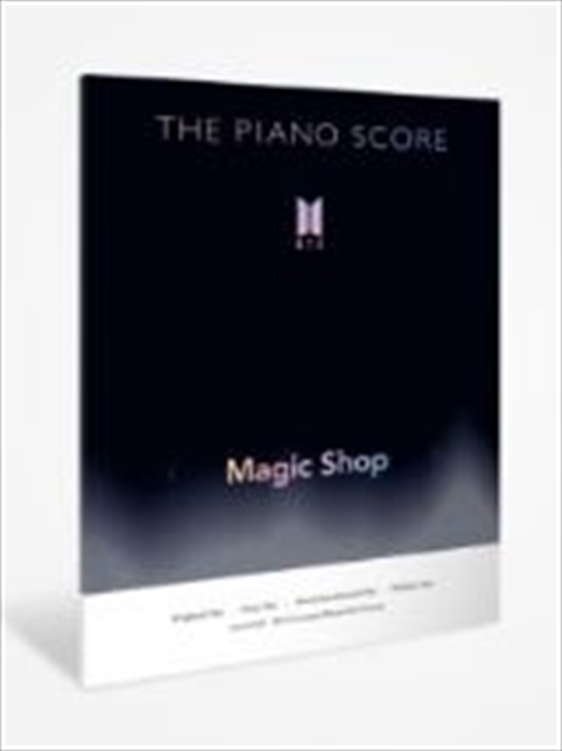 BTS - Piano Score 'Magic Shop'/Product Detail/World