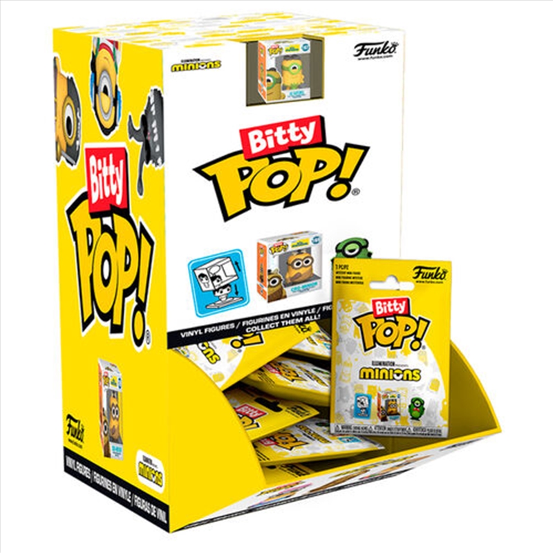 Minions - Bitty Pop! Blind Bag Assortment (SENT AT RANDOM)/Product Detail/Funko Collections