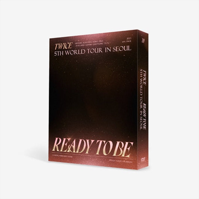 Ready To Be 5th World Tour In Seoul JYP Shop Gift DVD/Product Detail/World