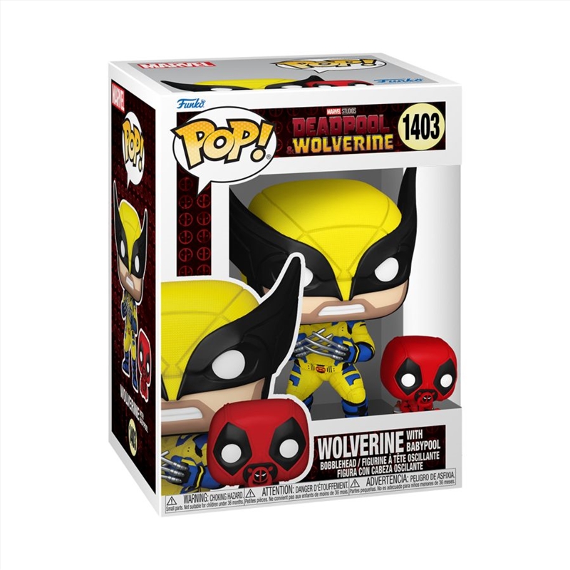 Deadpool 3 - Wolverine with Babypool Pop! Vinyl/Product Detail/Movies