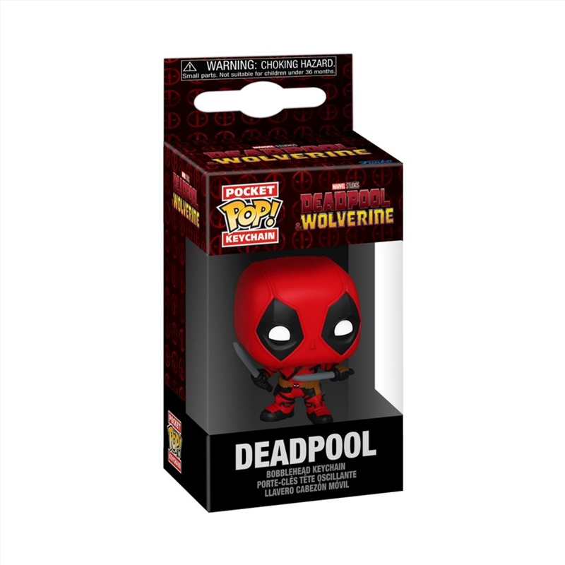 Deadpool 3 - Deadpool Pop! Keychain/Product Detail/Pop Vinyl Keychains