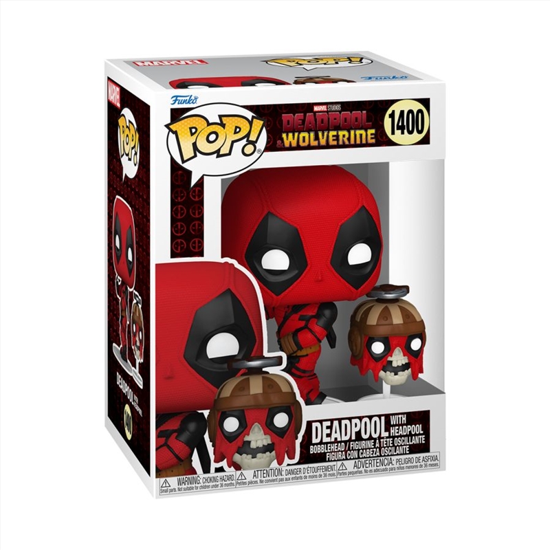 Deadpool 3 - Deadpool with Headpool Pop! Vinyl/Product Detail/Movies