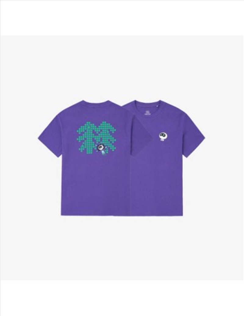 Bts - Wootteo X Kolon Sport Md Graphic Short Sleeve T-Shirt (Purple) SMALL/Product Detail/World