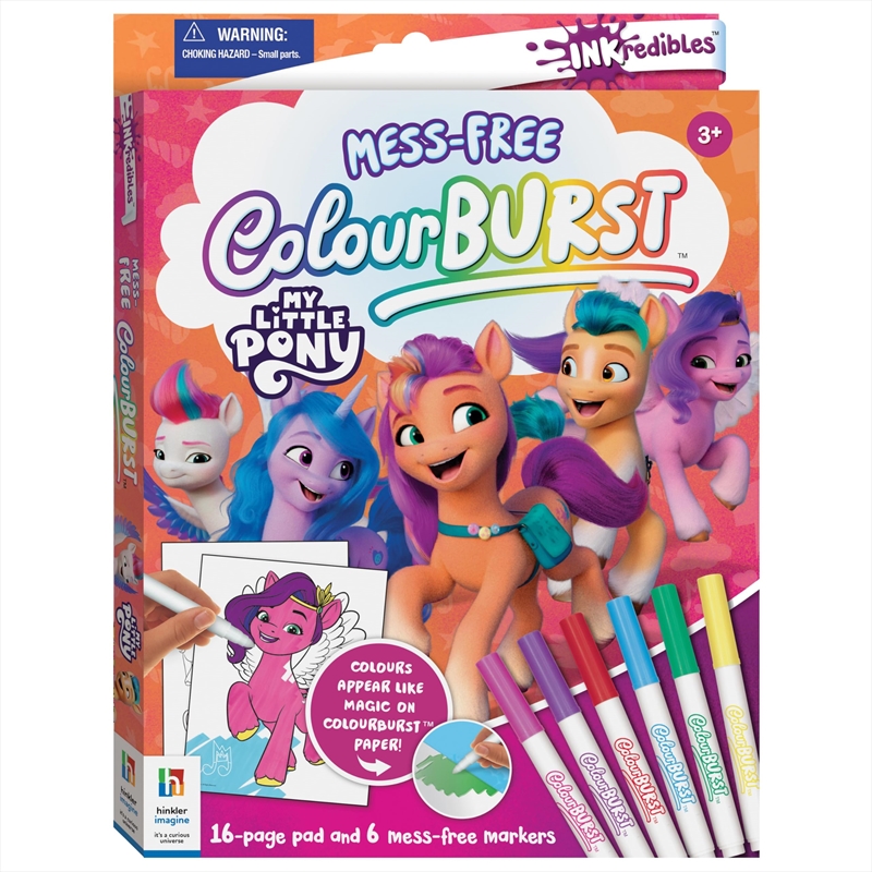 Inkredibles Colour Burst My Little Pony New Generation/Product Detail/Kids Activity Books