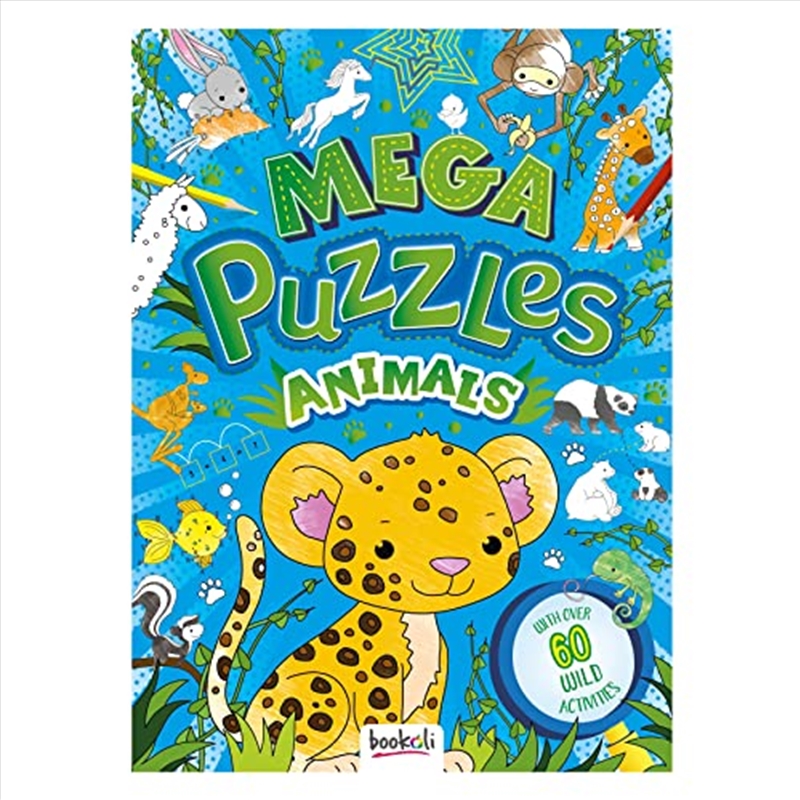 Mega Puzzles: Animals/Product Detail/Kids Activity Books