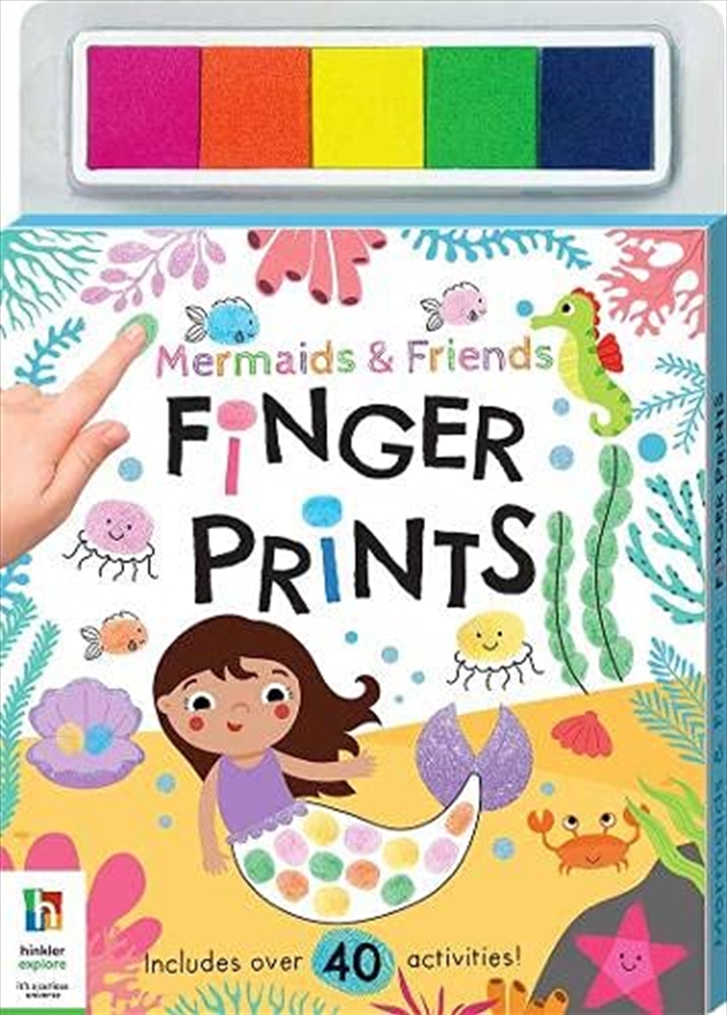 Mermaids & Friends Finger Prints Kit/Product Detail/Kids Colouring