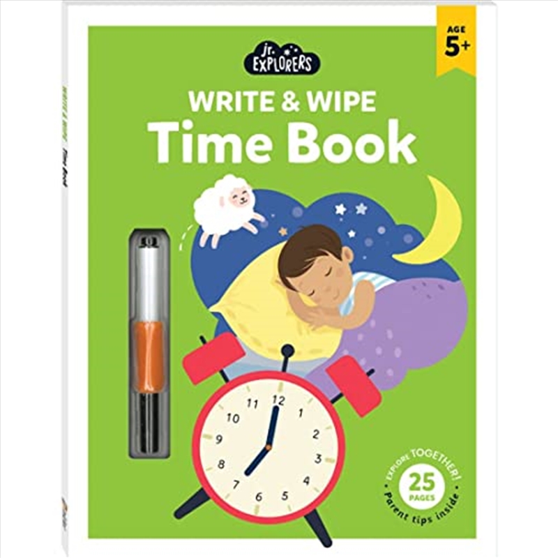 Junior Explorers Write & Wipe Time/Product Detail/Children