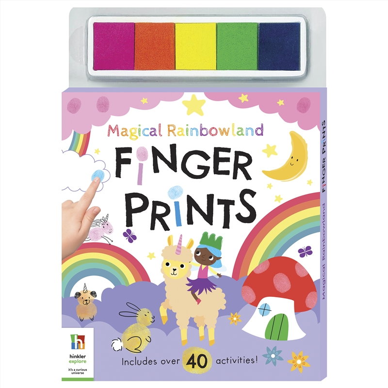 Magical Rainbowland Finger Prints/Product Detail/Kids Colouring