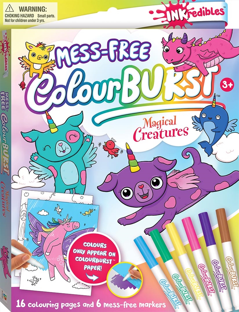 Inkredibles: Magical Creatures Colour Burst/Product Detail/Kids Activity Books