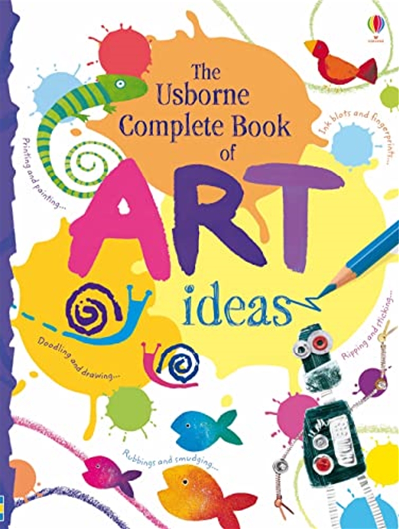 Complete Book of Art Ideas (Usborne Art Ideas)/Product Detail/Kids Activity Books