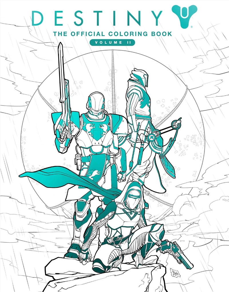 Destiny: The Official Coloring Book Volume II/Product Detail/Adults Colouring