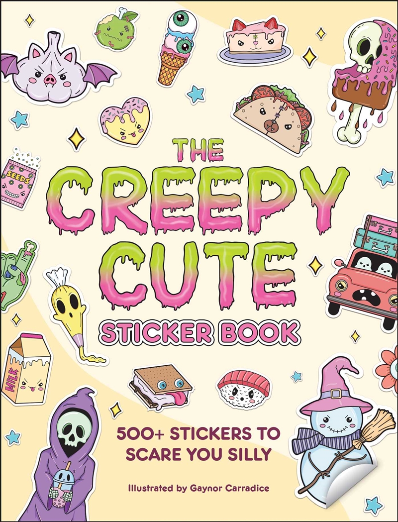 Creepy Cute Sticker Book/Product Detail/Crafts & Handiwork
