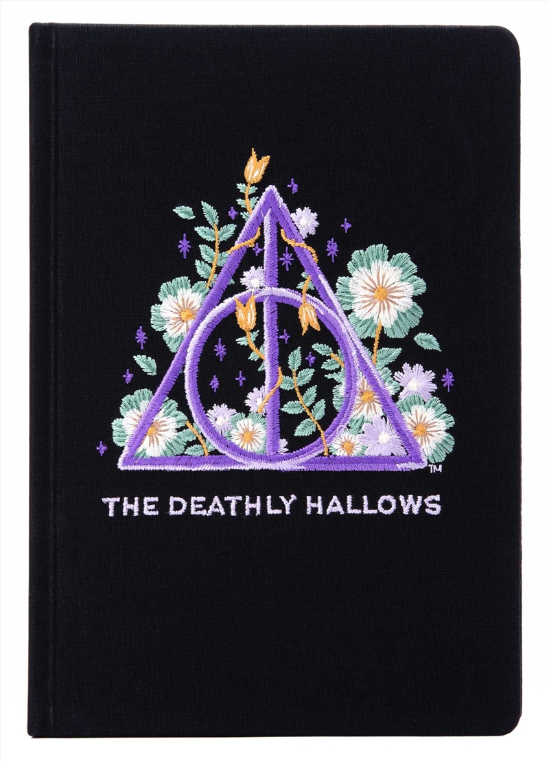 Harry Potter: Deathly Hallows Embroidered Journal/Product Detail/Stationery