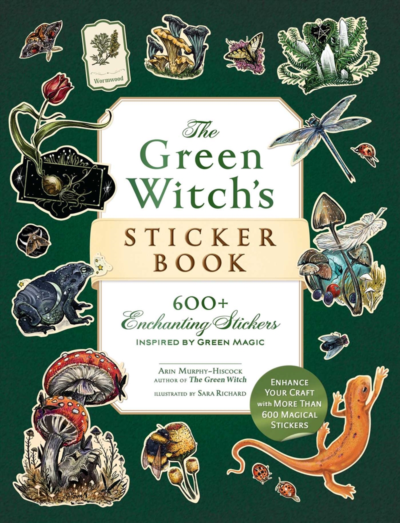 Green Witch's Sticker Book/Product Detail/Kids Activity Books